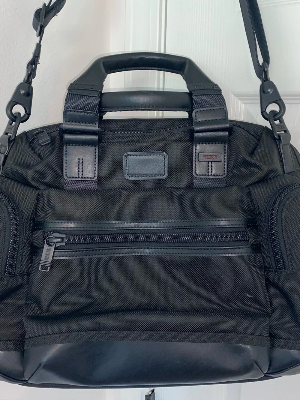 TUMI Alpha Bravo Briefcase with Laptop Compartment.